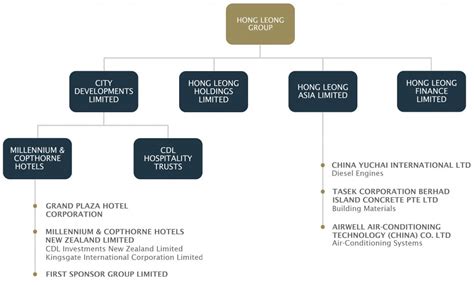 Group Structure Hong Leong Group