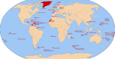 Us Virgin Islands On World Map