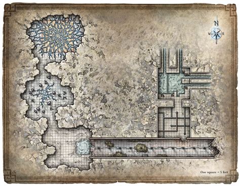 Sewer End Sewers Dandd Maps Doomed Gallery Mapa Rpg