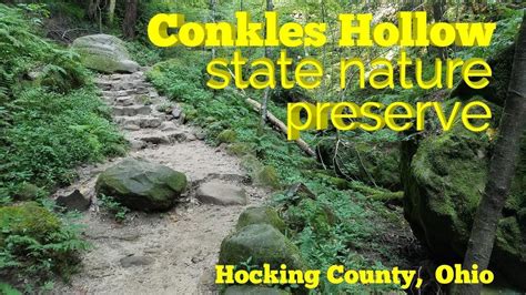 Conkles Hollow State Nature Preserve Gorge Trail Youtube