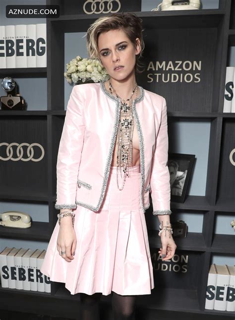 Kristen Stewart Braless At Amazon Studios Seberg Special Film