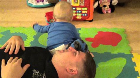 Baby Boy And Daddy Playing Connor And Daddy Play Time Youtube