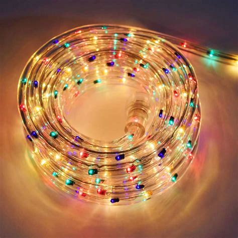 Merry And Light 216 Count Multi Color Led Mini Christmas Rope Lights