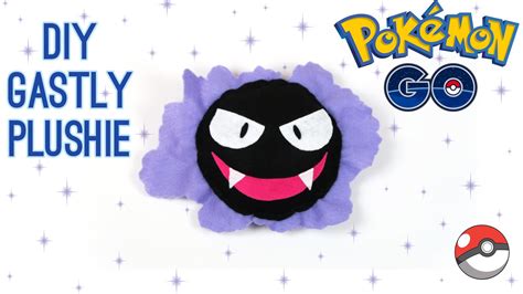 Diy Pokemon Gastly Plush How To Make Your Own Cute Pokemon Go Inspired