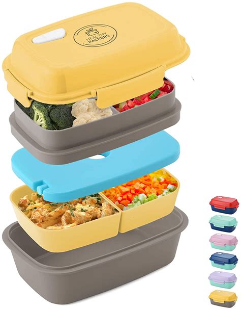 Healthy Packers Bento Box Adult Lunch Box Japanese Insulated Bento