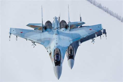 Caça Sukhoi Su 35 Completa 10 Anos Do Primeiro Voo Poder Aéreo