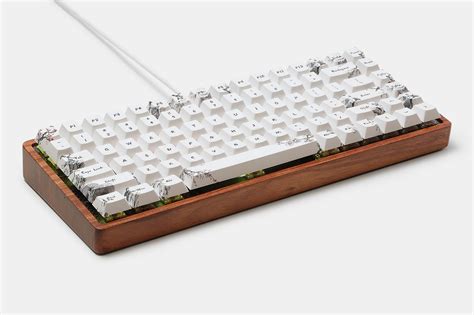 Gk84 75 Bluetooth 30 Wooden Mechanical Keyboard Mechanical