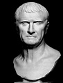 Marcus Licinius Crassus (consul of 70, 55 BCE). Plaster cast. Original ...