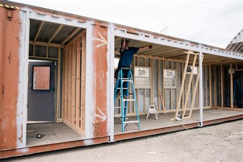 Steel Vs Wood Framing Within Modified Shipping Containers Storage On