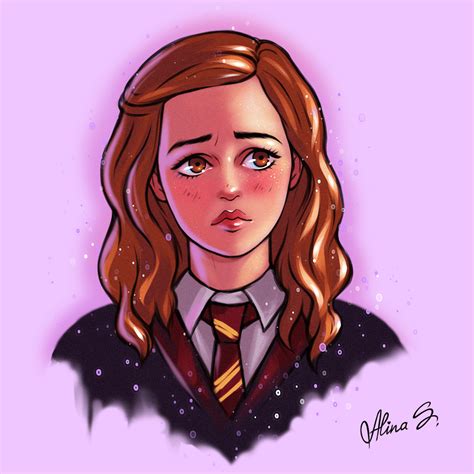 Artstation Fan Art Harry Potter Hermione Granger