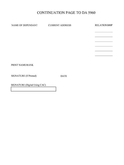 Fillable Online Da Form 137 1 Fill Out And Sign Printable Pdf