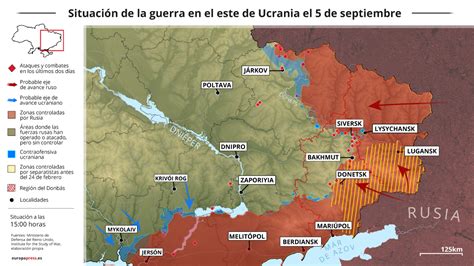 Mapa As Ha Avanzado El Ej Rcito Ucraniano En Los Territorios Ocupados