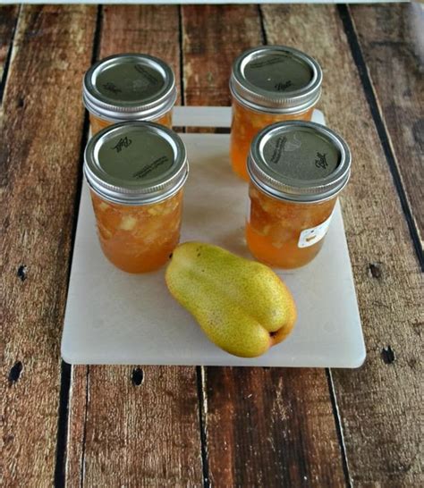 This Pear Ginger Jam Is Sweet And Spicy And Perfect For Biscuits Or