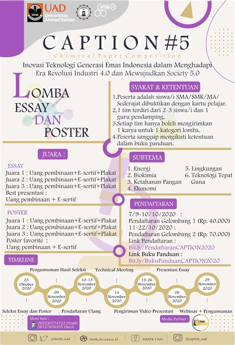 Lomba Desain Poster Caption UAD - Lomba Desain
