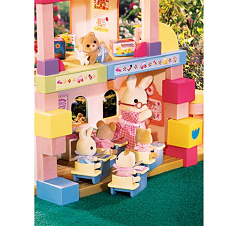 Calico Critters Baby Play Nursery School With Twin Babies