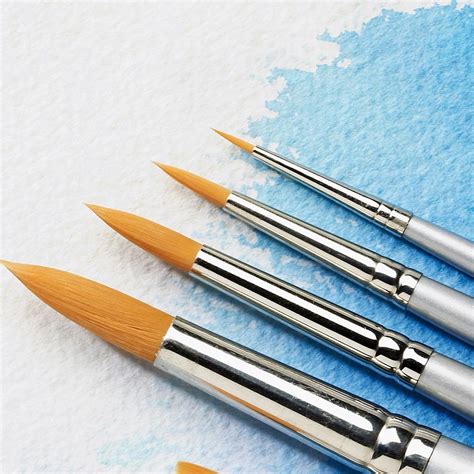 G1828752 Specialist Crafts Student Watercolour Brush Set Round