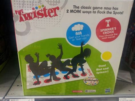An Advertisement For Twister In A Store