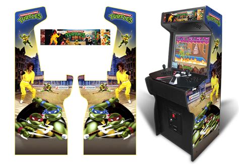 » Customer Submitted: Custom Permanent Full Size TMNT Inspired Graphics For Xtension Arcade Game ...