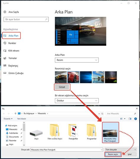 Windows 10 Masaüstü Arka Plan Fotoğrafınıresmini Değiştirme Techworm