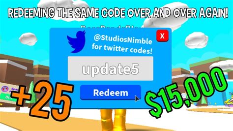 REDEEM THE SAME MONEY CODE MORE THAN ONCE GLITCH Not Clickbait