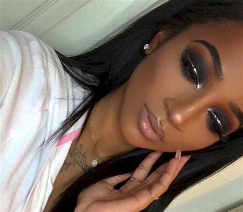 Black Women Beautiful Dresses Blackwomenbeautiful Dark Skin Makeup