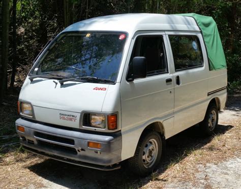 Hijet 4 Door Mini Truck 4wd With Canopy Low Miles Road Legal No Reserve