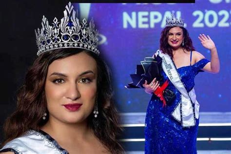 Jane Dipika Garrett Made History At The Finale Of Miss Universe Nepal 2023 Held At The Godavari
