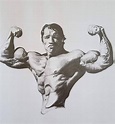Arnold Schwarzenegger Pencil Drawing. A Classic Bodybulding - Etsy
