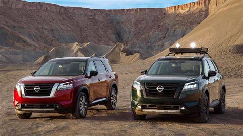 2022 Nissan Pathfinder Trendy Off Road Looks Still Built For The
