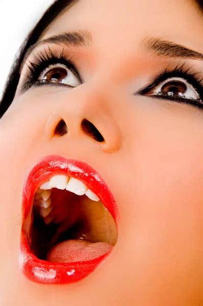 Woman Mouth Open Stock Photos Royalty Free Woman Mouth Open Images Depositphotos