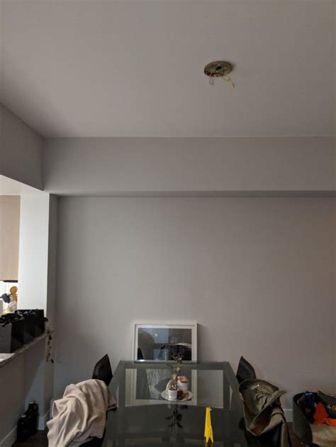 How To Relocate Ceiling Light On A Concrete Ceiling