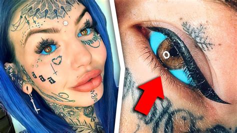 The Girl Who Tattooed Her Eyes Got Blind And Didn T Regret It YouTube