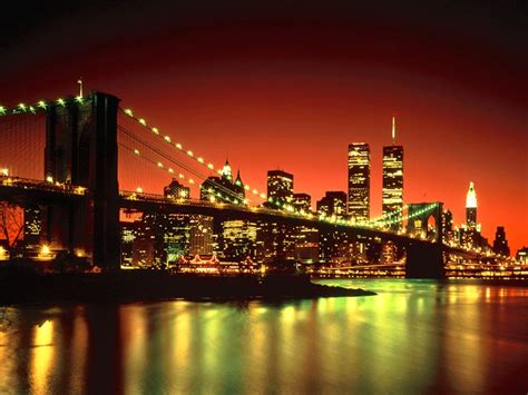45 New York City Night Wallpaper Wallpapersafari
