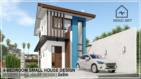 Small Space 2 Storey Small House Design Philippines Carlo 4 Bedroom 2