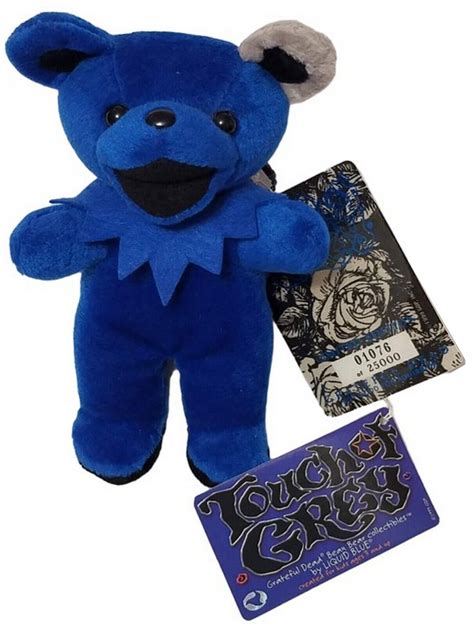 Liquid Blue Grateful Dead Touch Of Grey 7in 1999 Vintage Bean Bear