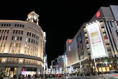 Always Classy Ginza 4 Chome Lights Up Tokyo Nights With Timeless Charm