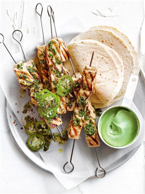 Chargrilled Lime And Coriander Fish Tacos Donna Hay