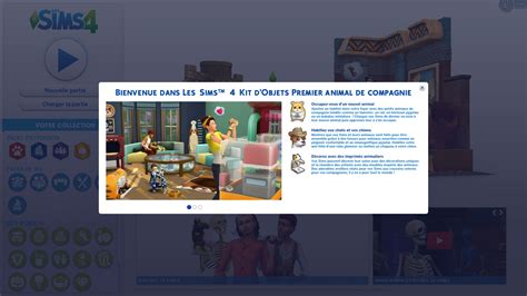 Les Sims 4 Aperçu Du Kit Dobjets Premier Animal De Compagnie