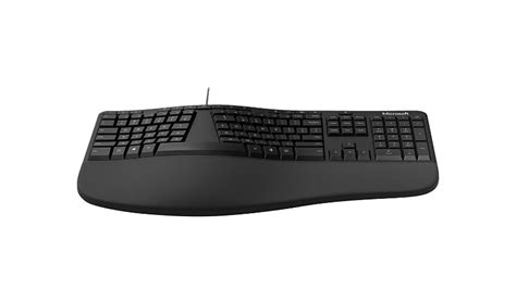 Microsoft Ergonomic Keyboard Keyboard Black Lxm 00001 Keyboards