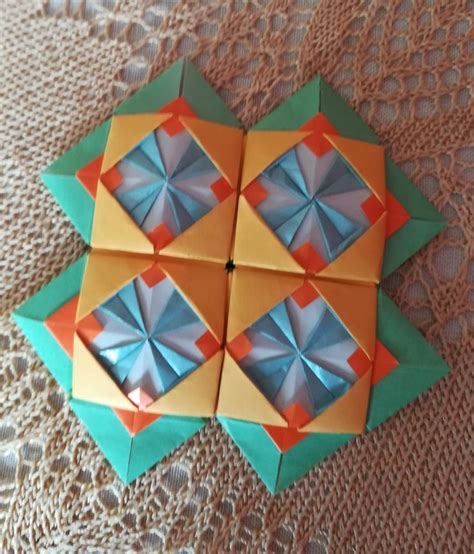 Tomoko Fuse Quilt Variant Origami Quilt Origami Quilts
