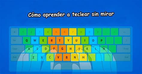 Aprende a teclar sin mirar con este método super práctico