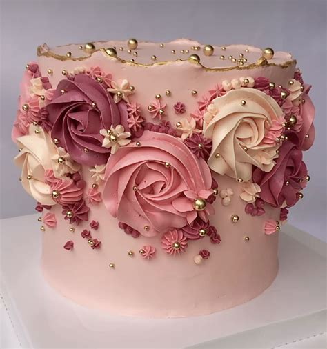 Birthday Cake For Women Simple Elegant Birthday Cakes Creative