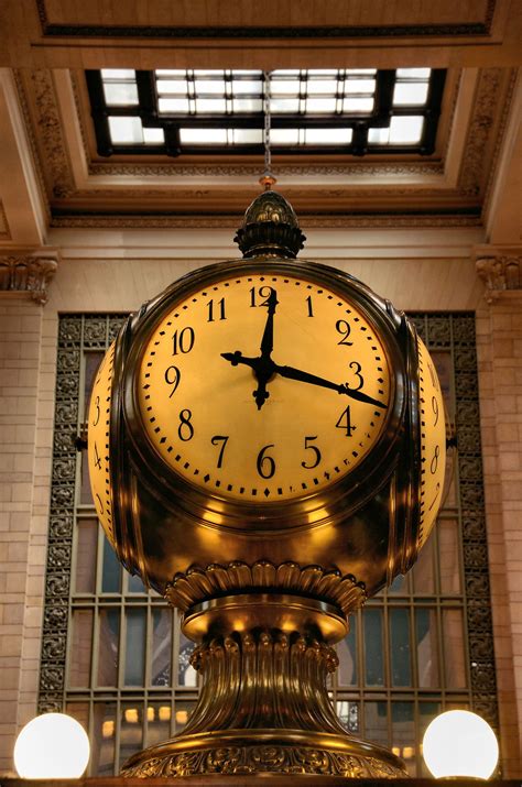 Grand Central Terminal Clock In New York City New York Encircle Photos
