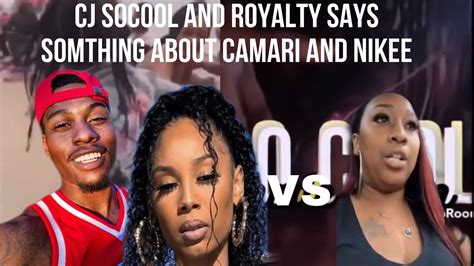 Cj So Cool Says Somthing About Nikee And Camari Jaliyah Talks On Insta