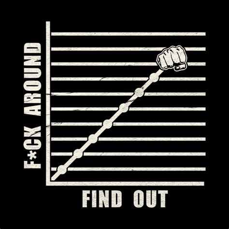 Funny Fuck Around And Find Out Diagram Meme Fuck Around And Find Out Pillow Teepublic