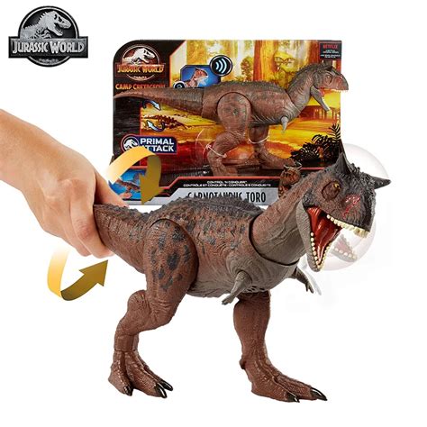 Mattel Jurassic World Carnotaurus Toro Dino Rivals Actionfigur Q My