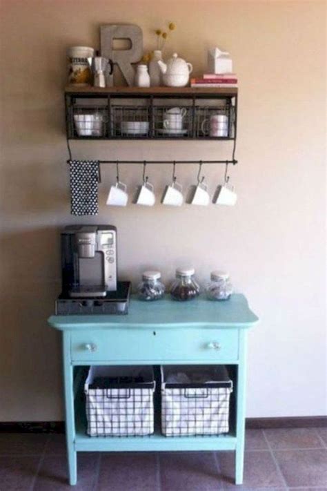 60 Suprising Mini Coffee Bar Ideas For Your Home 1 Coffee Bar Home