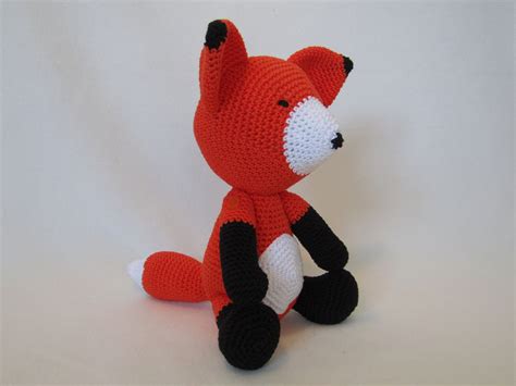 Fox Amigurumi Crochet Tutorial In French Etsy Uk