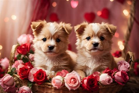Cute Dog Puppies Free Stock Photo Public Domain Pictures