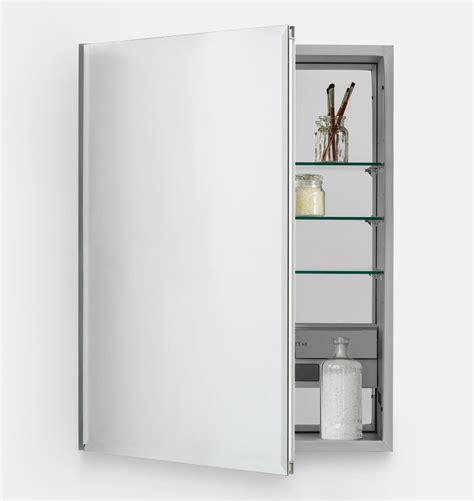 Shop furniture, home décor, cookware & more! Inset Unbeveled Electric Medicine Cabinet | Rejuvenation ...